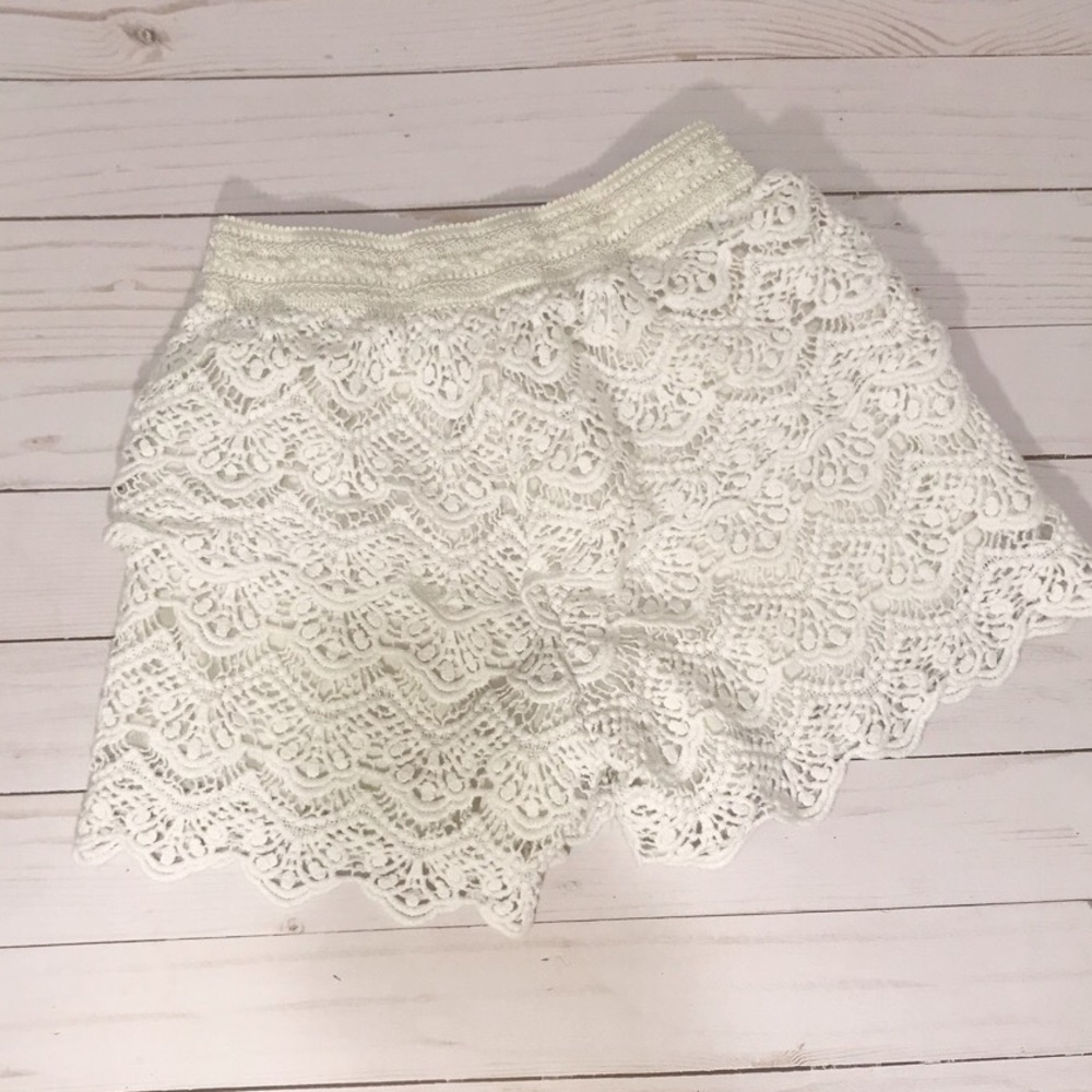 Justice Lace Girls Shorts
